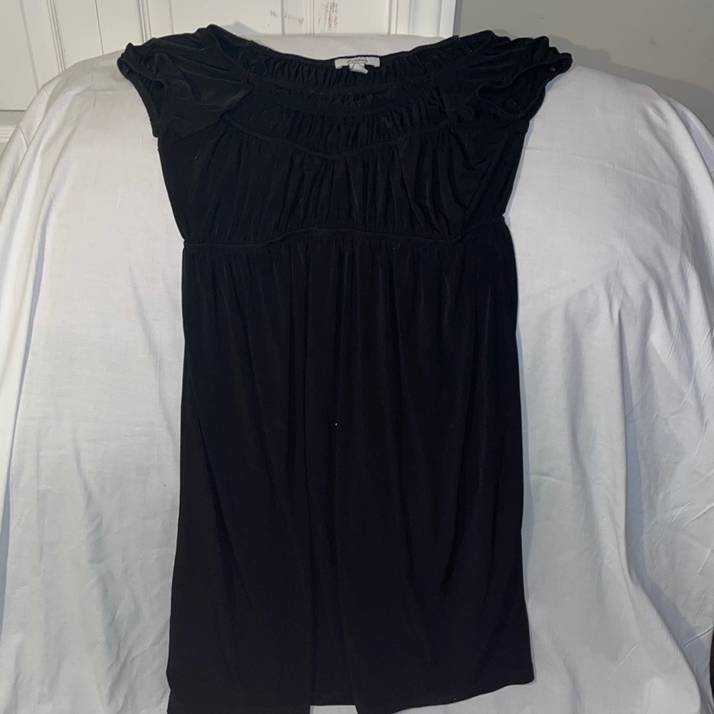 Medium length dress, flowy and comfortable